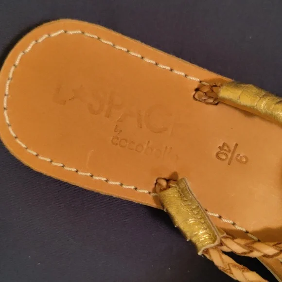 🆕 Cocobelle L*Space Gili Ankle Wrap Braid Sandals Sand Gladiator, 9 - Picture 7 of 13